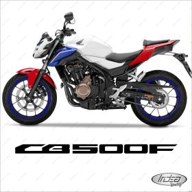 IRIDEA DESIGN 1717BL00136 MOTORCYCLE RIM STICKERS