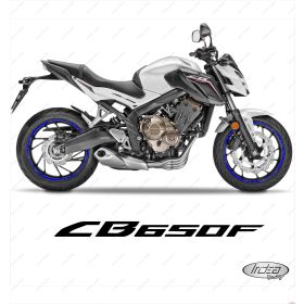 IRIDEA DESIGN 1717BL00138 MOTORCYCLE RIM STICKERS