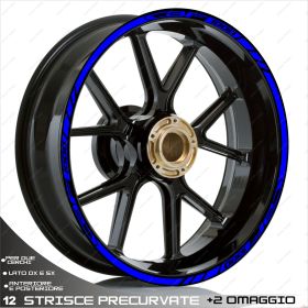 ADESIVI CERCHIO RUOTA BLU COMPATIBILE