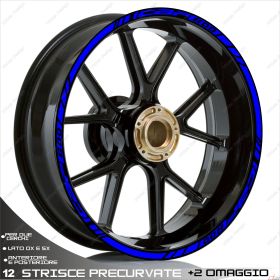 AUTOCOLLANTS DE JANTE DE MOTO IRIDEA DESIGN 1717BL00142