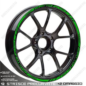 AUTOCOLLANTS DE JANTE DE MOTO IRIDEA DESIGN 1717GR00051