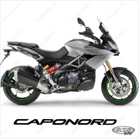 PROFILI ADESIVI SPORT CERCHIO RUOTA STICKERS APRILIA 1200 CAPONORD 17-17 VERDE