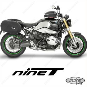 ENSEMBLE AUTOCOLLANTS ADHESIFS LIGNE SPORT BMW R NINE T VERT
