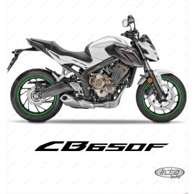 AUTOCOLLANTS DE JANTE DE MOTO IRIDEA DESIGN 1717GR00138