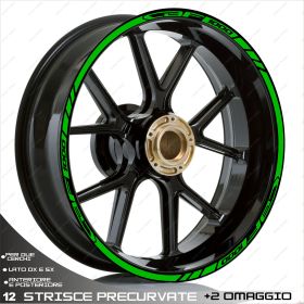 AUTOCOLLANTS DE JANTE DE MOTO IRIDEA DESIGN 1717GR00140