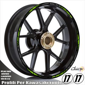 AUTOCOLLANTS DE JANTE DE MOTO IRIDEA DESIGN 1717KZ9CALI00891
