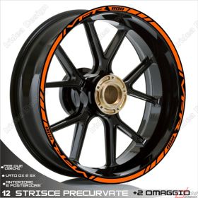 IRIDEA DESIGN 1717OR00048 MOTORCYCLE RIM STICKERS
