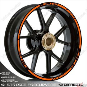 AUTOCOLLANTS DE JANTE DE MOTO IRIDEA DESIGN 1717OR00049