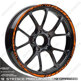 PROFILI ADESIVI CERCHIO SPORT ARANCIO