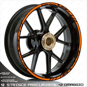 IRIDEA DESIGN 1717OR00160 MOTORCYCLE RIM STICKERS