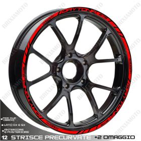 IRIDEA DESIGN 1717RE00050 MOTORCYCLE RIM STICKERS