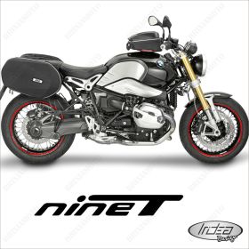 PROFILI ADESIVI SPORT CERCHIO RUOTA STICKERS BMW R NINE T ROSSO