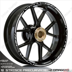 IRIDEA DESIGN 1717SI00048 MOTORCYCLE RIM STICKERS