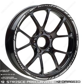 ENSEMBLE AUTOCOLLANTS ADHESIFS LIGNE SPORT BMW F800R F800 R GRIS