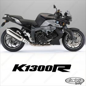 SET OF RIM WHEEL STICKERS DECALS SPORT LINE BMW K1300R SILVER