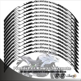MOTORRAD FELGENAUFKLEBER IRIDEA DESIGN 1717VE65WHBK00896