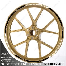 MOTORRAD FELGENAUFKLEBER IRIDEA DESIGN 1717WHBK00112