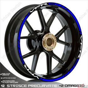 IRIDEA DESIGN 1717WHBL00048 MOTORCYCLE RIM STICKERS