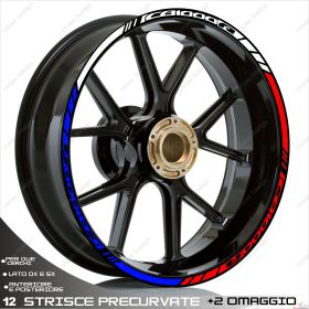 IRIDEA DESIGN 1717WHBLRE00139 MOTORCYCLE RIM STICKERS