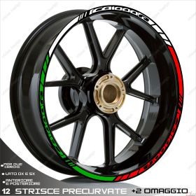 MOTORRAD FELGENAUFKLEBER IRIDEA DESIGN 1717WHGRRE00139