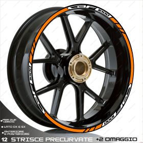 IRIDEA DESIGN 1717WHOR00140 MOTORCYCLE RIM STICKERS