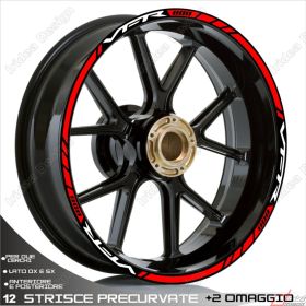 IRIDEA DESIGN 1717WHRE00048 MOTORCYCLE RIM STICKERS