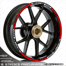 IRIDEA DESIGN 1717WHRE00140 MOTORCYCLE RIM STICKERS