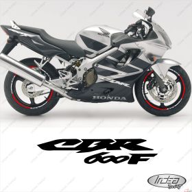 IRIDEA DESIGN 1717WHRE00160 MOTORCYCLE RIM STICKERS
