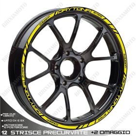 IRIDEA DESIGN 1717YE00051 MOTORCYCLE RIM STICKERS