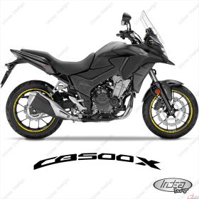 IRIDEA DESIGN 1717YE00137 MOTORCYCLE RIM STICKERS