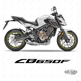 AUTOCOLLANTS DE JANTE DE MOTO IRIDEA DESIGN 1717YE00138