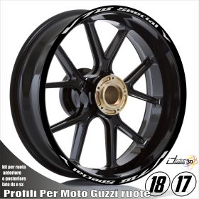 MOTORRAD FELGENAUFKLEBER IRIDEA DESIGN 1817V7SPSILV00892