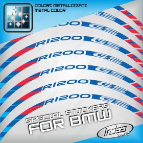 IRIDEA DESIGN 1917BWAN00033 MOTORCYCLE RIM STICKERS