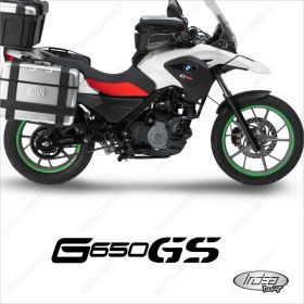ENSEMBLE AUTOCOLLANTS ADHESIFS LIGNE SPORT BMW G 650 GS 19-17 VERT