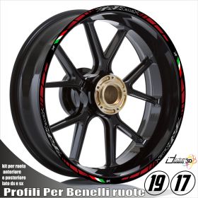 IRIDEA DESIGN 1917TRKXRE00886 MOTORCYCLE RIM STICKERS