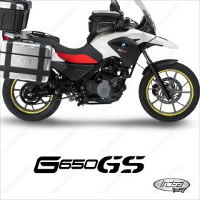 SET OF RIM WHEEL STICKERS DECALS SPORT LINE BMW G 650 GS 19-17 YELLOW