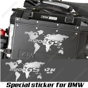 IRIDEA DESIGN BODYSI00001 MOTORCYCLE SIDE CASES STICKERS