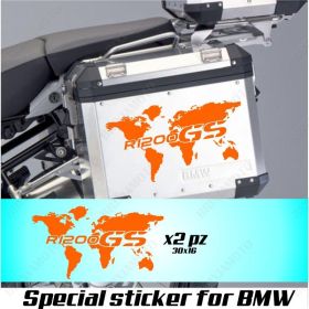 IRIDEA DESIGN BODYOR00001 MOTORCYCLE SIDE CASES STICKERS