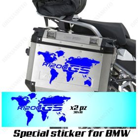 IRIDEA DESIGN BODYBL00002 MOTORCYCLE SIDE CASES STICKERS