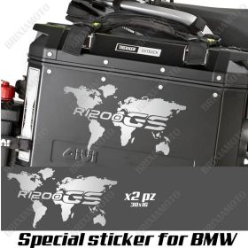 IRIDEA DESIGN BODYSI00002 MOTORCYCLE SIDE CASES STICKERS