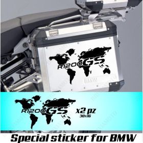 IRIDEA DESIGN BODYBK00001 MOTORCYCLE SIDE CASES STICKERS