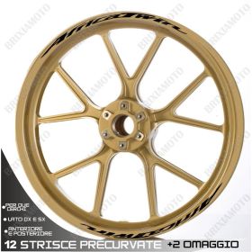 IRIDEA DESIGN 2118BK00054 MOTORCYCLE RIM STICKERS