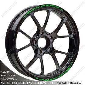AUTOCOLLANTS DE JANTE DE MOTO IRIDEA DESIGN 2118GR00054