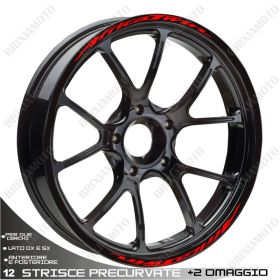 IRIDEA DESIGN 2118RE00054 MOTORCYCLE RIM STICKERS