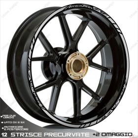 IRIDEA DESIGN 2118SI00053 MOTORCYCLE RIM STICKERS