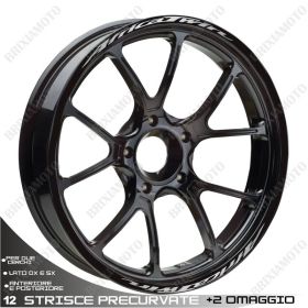 IRIDEA DESIGN 2118SI00054 MOTORCYCLE RIM STICKERS