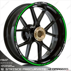 IRIDEA DESIGN 2118WHGR00053 MOTORCYCLE RIM STICKERS