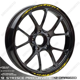 AUTOCOLLANTS DE JANTE DE MOTO IRIDEA DESIGN 2118YE00054