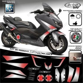 20 ADESIVI IRIDEA 30 ARGENTO ROSSO
