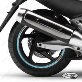 MOTORRAD FELGENAUFKLEBER IRIDEA DESIGN 1514SILVBKLB00032